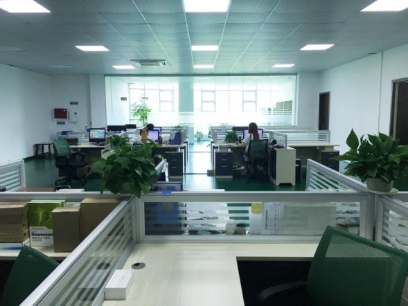Office area at the TUODI factory