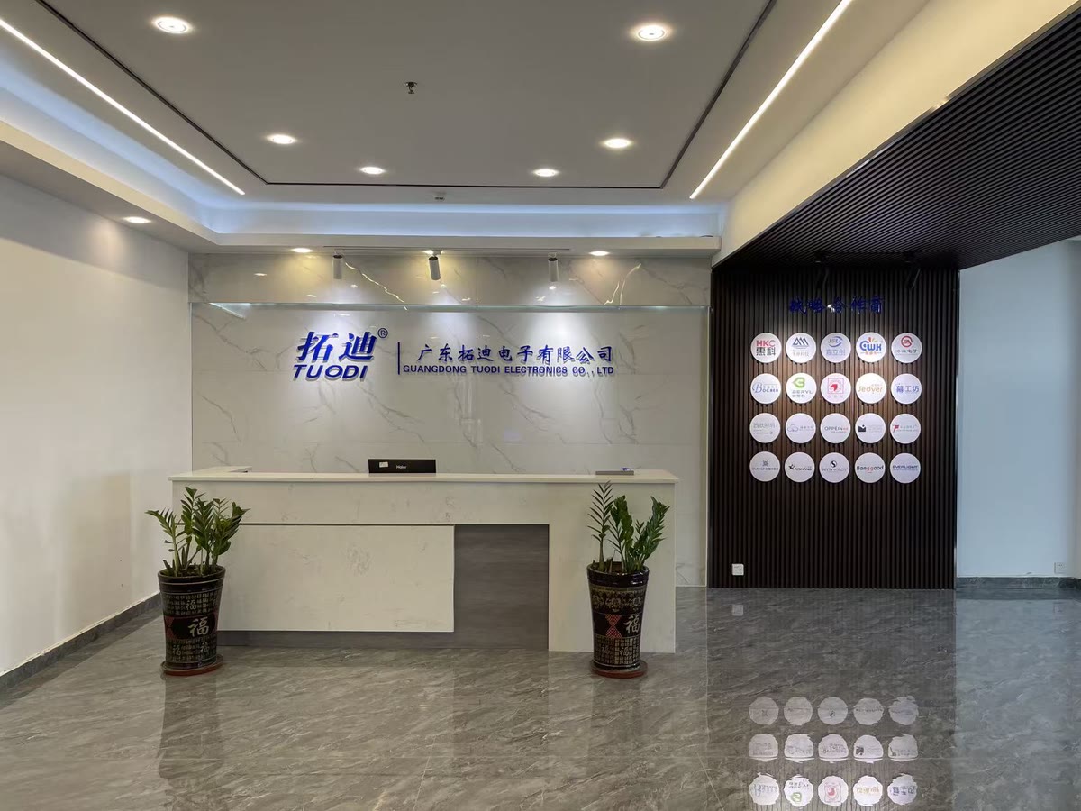Reception at the current TUODI factory in Zhaoqing