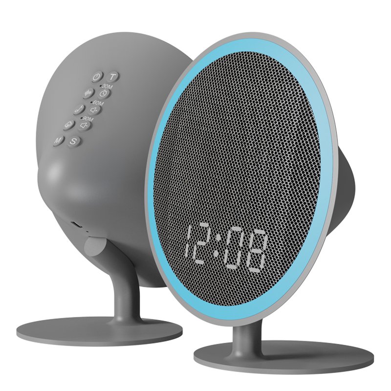 TUODI MC330 grey finish, front and rear view showing the button panel