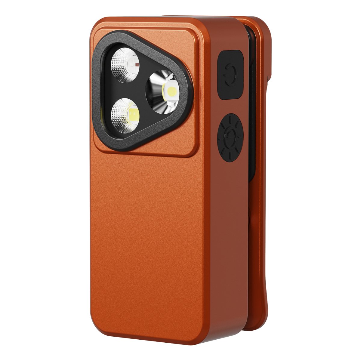 TUODI TD-CL04 clip-on tactical light, orange